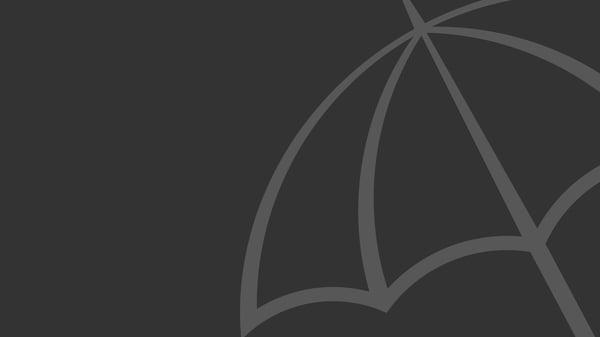 Illustration showing the Legal & General umbrella on a grey background